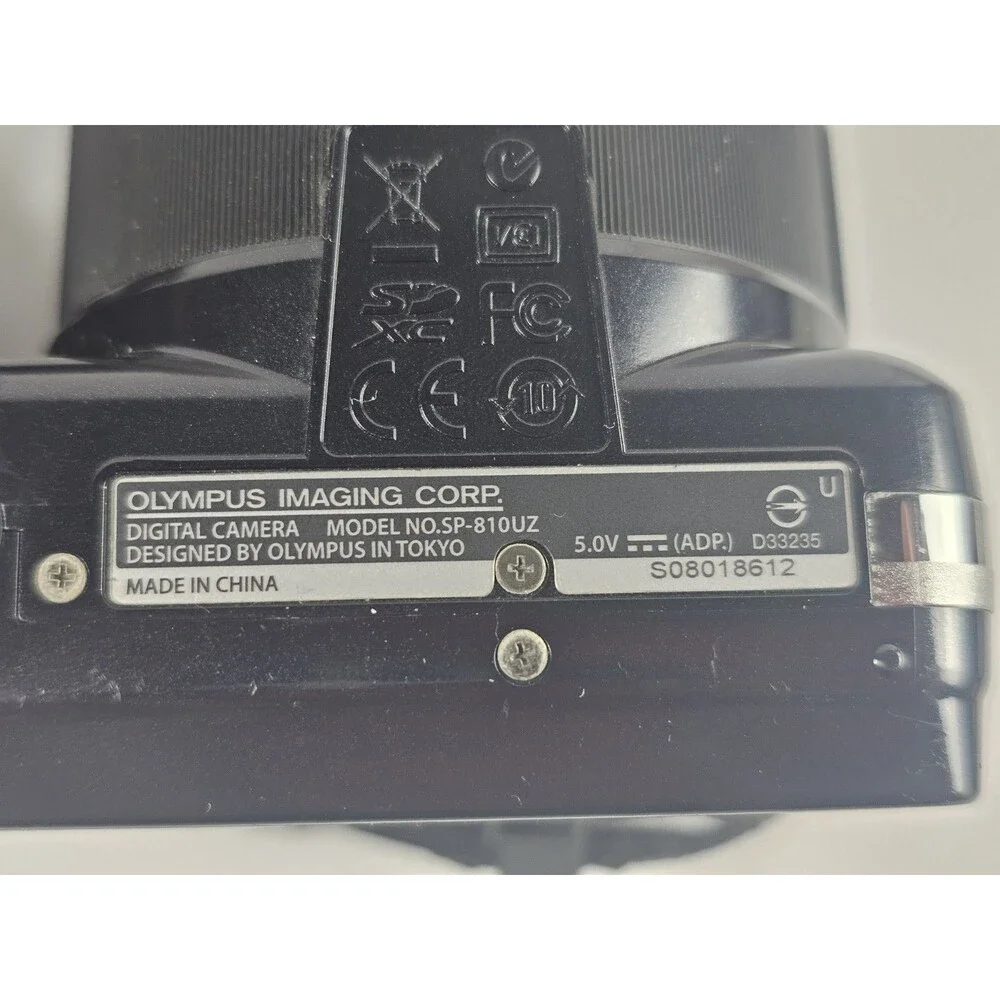 Olympus SP-810UZ 14.0MP Digital Bridge Camera 36x Optical Zoom Black